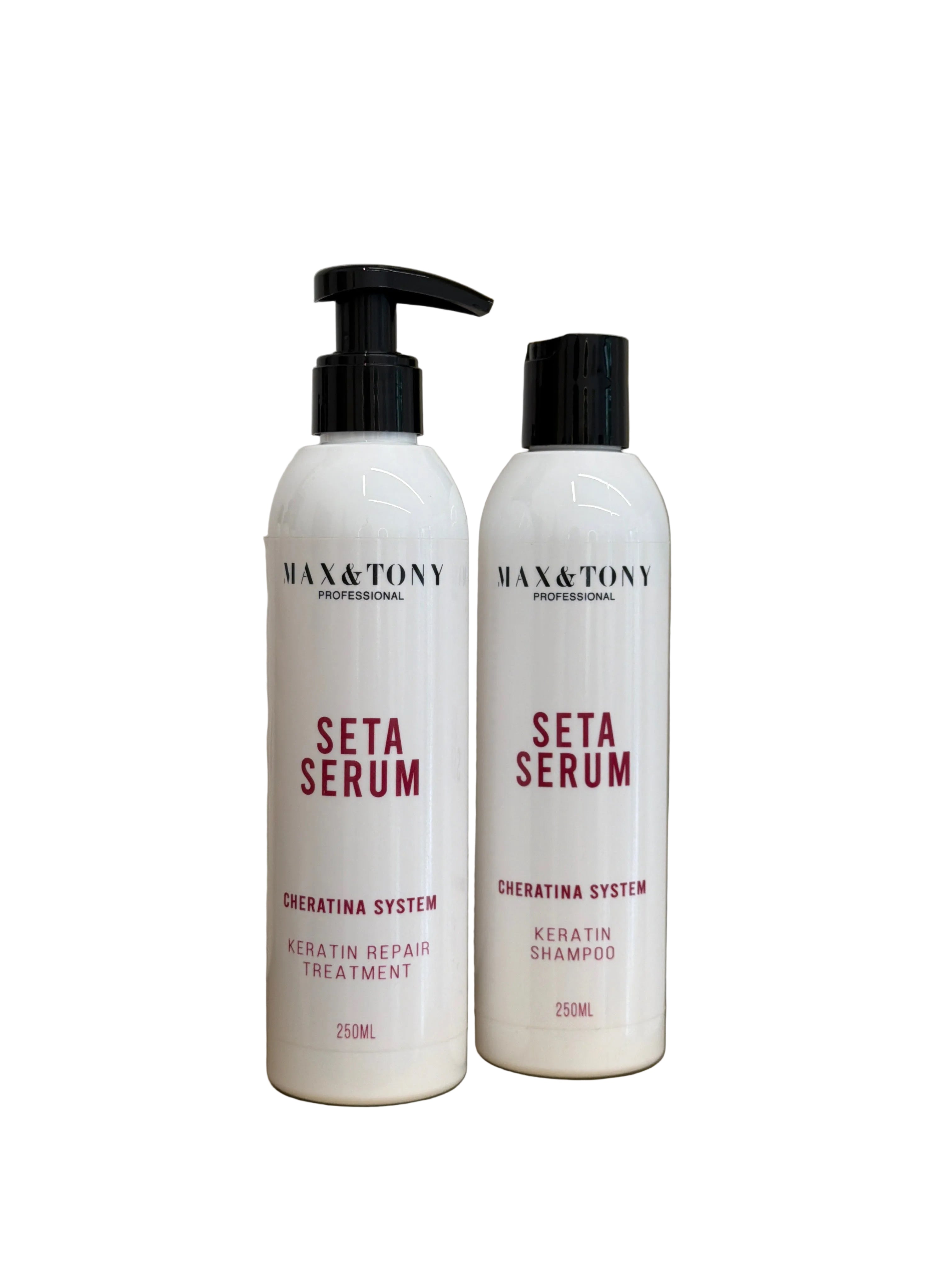 Shampoo e trattamento di riparazione alla cheratina